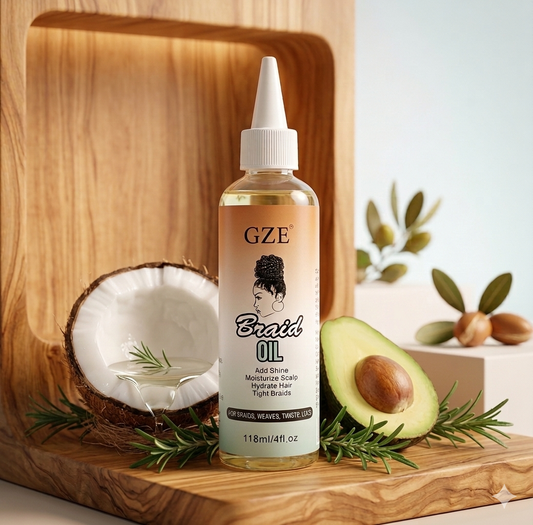 Olio Lenitivo Naturale per Trecce e Dreadlocks - Cocco, Avocado e Rosmarino